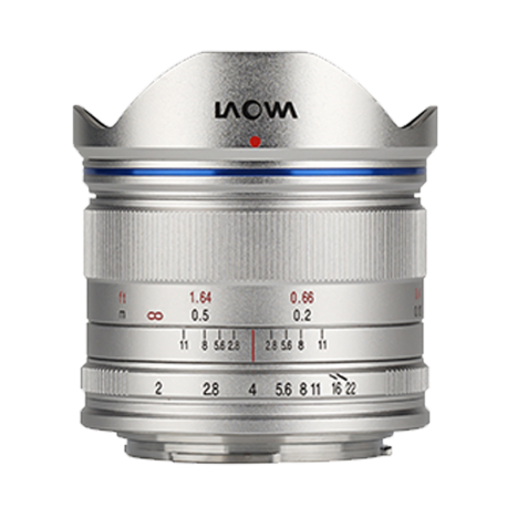 Laowa 7,5 mm f/2 pro MFT stříbrná + dárek UV filtr zdarma